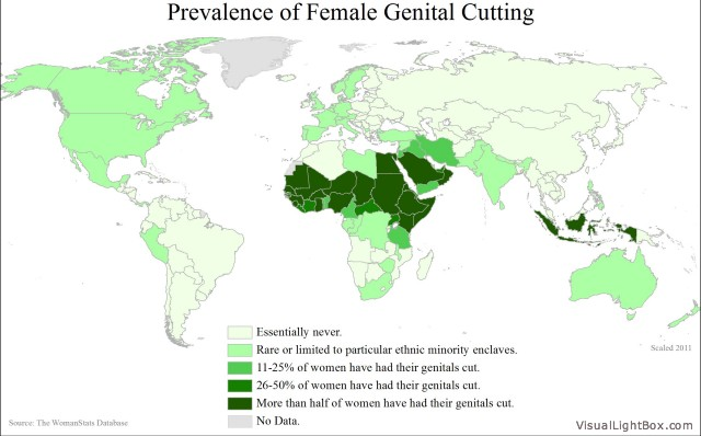Prevalence of Female Genital Cutting